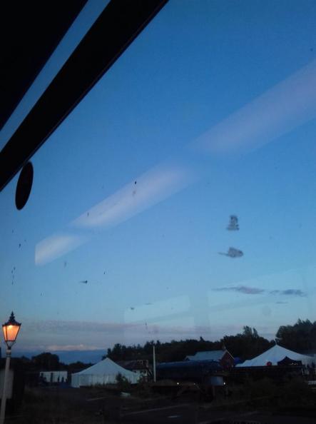 indietracks train view warm light